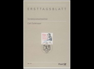 ETB 40/1996 - Carl Zuckmayer, Schriftsteller