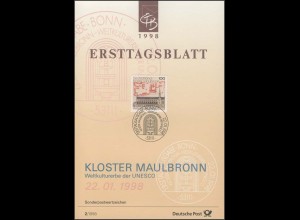 ETB 02/1998 Kulturerbe, Kloster Maulbronn