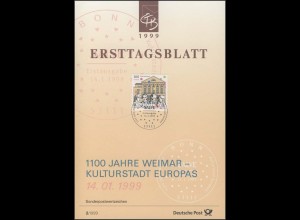 ETB 02/1999 Weimar Kulturhauptstadt