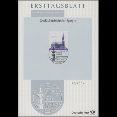 ETB 28/2004 - Gedächtniskirche Speyer