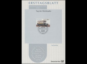 ETB 15/2005 Tag der Briefmarke, Kraftpost, Kraftomnibus