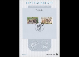 ETB 08/2017 Tierkinder, Iltis und Wildschwein