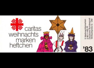 Caritas/Weihnachten 1983 Sternsinger 80 Pf, 5x1196, ESSt Bonn