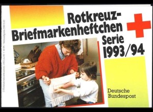 DRK/Wofa 1993/94 Trachten Rügen 80 Pf, 5x1696, Tagesstempel
