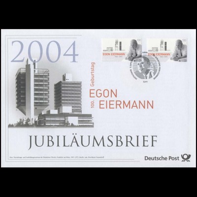 2421 Egon Eiermann 2004 - Jubiläumsbrief