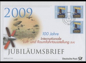 2740 Internationale Luft- und Raumfahrtausstellung ILA 2009 - Jubiläumsbrief