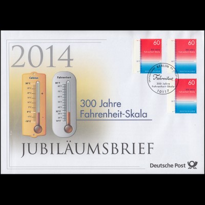 3109 Fahrenheit-Skala 2014 - Jubiläumsbrief