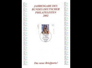 BDPh-Jahresgabe 2002 Das neue Briefporto!