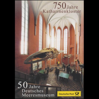 2195 Katharinenkloster und 50 Jahre Deutsches Meeresmuseum Stralsund - EB 4/2001
