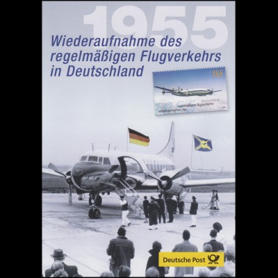 2450 Wiederaufnahme Flugverkehr Lufthansa & Flugzeug - EB 2/2005