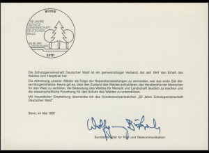 MinKa 17/1997 Block: Schutzgemeinschaft dt. Wald