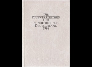 Ministerjahrbuch Bund 1996 - silber, Marken und Blockausgaben postfrisch ** 