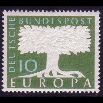 Europaunion 1958 Bundesrepublik 294 (Nr. 268 mit Wz. 5), ** / MNH