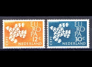 Europaunion 1961 Niederlande 765-766, Satz ** / MNH