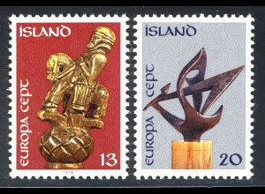 Europaunion 1974 Island 489-490, Satz ** / MNH