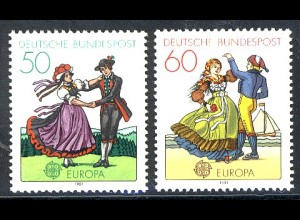 Europaunion 1981 Bundesrepublik 1096-1097, Satz ** / MNH