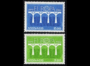 Europaunion 1984 Monaco 1622-1623, Satz ** / MNH