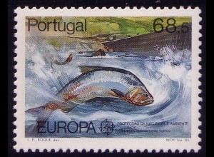 Europaunion 1986 Portugal 1690, Marke aus Block 50 ** / MNH