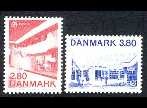 Europaunion 1987 Dänemark 895-596, Satz ** / MNH