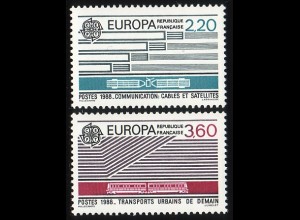 Europaunion 1988 Frankreich 2667-2668, Satz ** / MNH