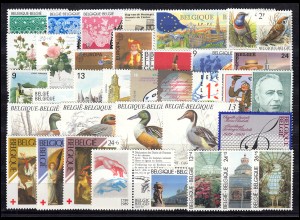 2364-2400 Belgien Jahrgang 1989 komplett, postfrisch