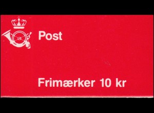 Dänemark Markenheftchen 34 Ziffern und Königin Margrethe C7, ** postfrisch