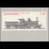 Dänemark Postkarte P 282 Dampflokomotive 3,50 Kronen Kz. CP 1, ESSt 14.3.1991