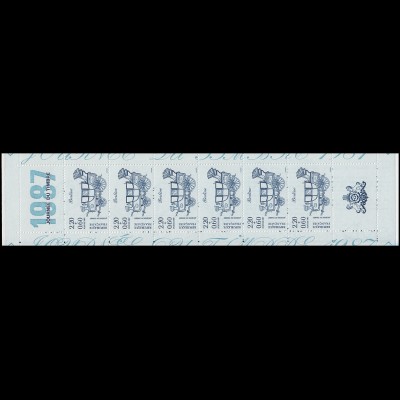 Markenheftchen 8 Tag der Briefmarke, **