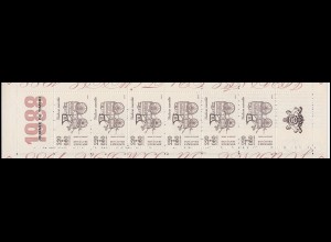 Markenheftchen 13 Tag der Briefmarke, **