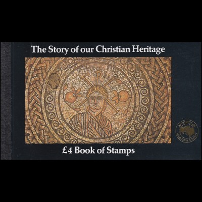 Großbritannien-MH 70 The Story of our Christian Heritage - Golddruck AUSIPEX **