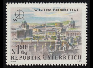 1171 WIPA 1965 Wien, Blick n. SW: Museum am Ring, 1.50 S + 30 g, postfrisch **