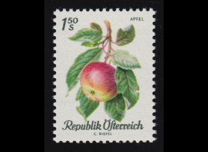 1225 Einheimische Obstsorten, Apfel, 1.50 S, postfrisch, ** 