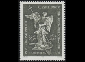 1449 Ausstellung Bildhauerfamilie Schwanthaler, Hl.Michael, 2.50 S postfrisch **