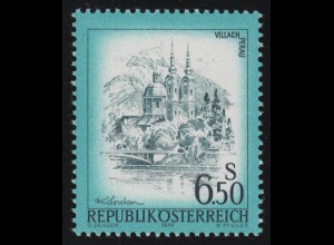 1549 Freimarke: Schönes Österreich, Villach-Perau/ Kärnten 6.50 S postfrisch **