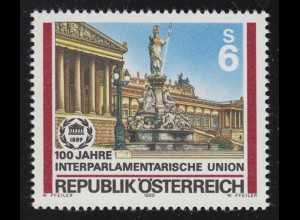 1964 Interparlamentarische Union (IPU), Parlamentsgebäude Wien, 6 S **