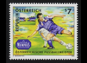 2250 Österreichischer Fußballmeister 97, FK Austria Memphis Wien, Szene, 7 S **