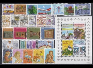 1335-1363 Schweiz-Jahrgang 1987 komplett, postfrisch