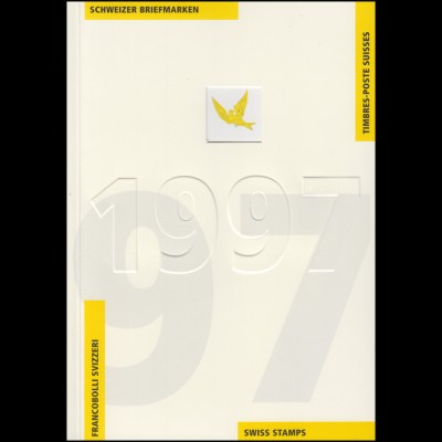PTT-Jahrbuch Schweiz 1997, postfrisch