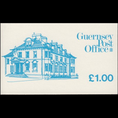 Guernsey Markenheftchen 18 Münzen States Office 1983, **