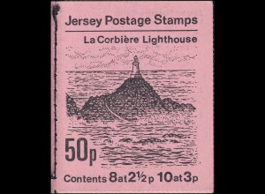 Jersey Markenheftchen 0-9, La Corbiere Lighthouse, **
