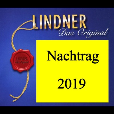 LINDNER Vordrucke doppel-T Deutschland 2019, Blatt 383-391 für ** und O