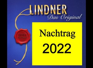 LINDNER Vordrucke Deutschland 2022 in Farbe, Blatt 411-420