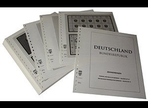 LINDNER-Vordrucke BRD Zehnerbogen komplett 2000