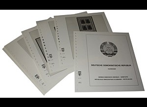 LINDNER-Vordrucke DDR Kleinbogen 1977-1990