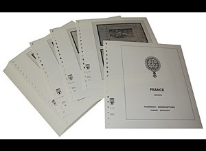 LINDNER-Vordrucke Frankreich Markenheftchen 1952-2009