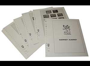 LINDNER-Vordrucke Alderney 1983-2011