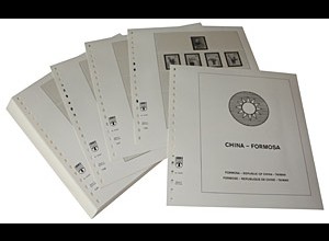 LINDNER-Vordrucke China - Taiwan / Formosa 1982-1988
