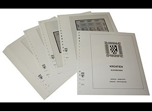 LINDNER-Vordrucke Kroatien Kleinbogen 1993-2007