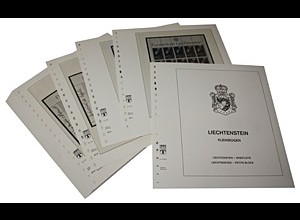 LINDNER-Vordrucke Liechtenstein Kleinbogen 1991-1992