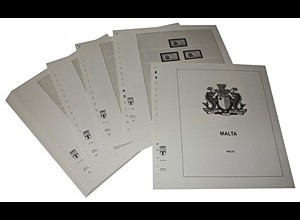 LINDNER-Vordrucke Malta 1972-1984